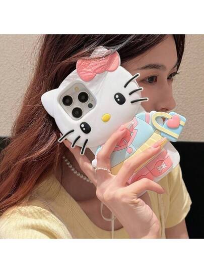Sanrio صور شخصية حية، أغطية هواتف بصور واضحة، مناسبة للرياضة والتسلق والأنشطة الخارجية والتخييم