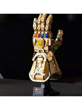 LEGO قفاز اللانهاية لأبطال خارقين، لعبة كتل بناء، هدية للأطفال