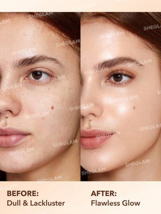 SHEGLAM Sunburst Glow Mixer-Fair Warm Peach Corrector Brightening Hydrating Primer Quick Fixer Lightweight Face Primer عيد الأب التخرج عيد الميلاد العطلة الربيع الصيف Y2K فاخر أزياء مكياج مستحضرات التجميل حفل شاطئ سفر تخييم في الهواء الطلق المدرسة...