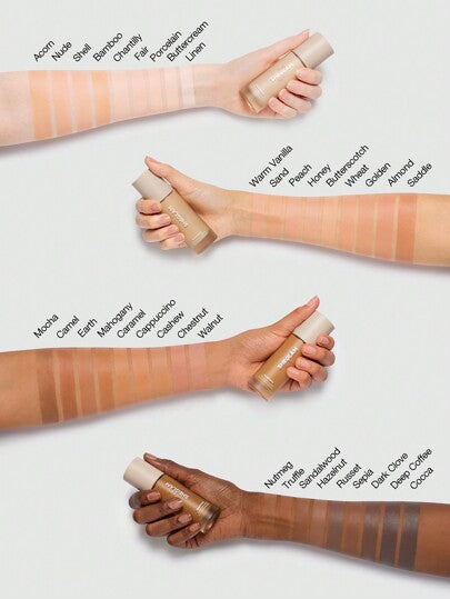 SHEGLAM عينة كريم أساس مرطب من Skinfinite-ديكور من الكتان لعيد الحب هدية حب شتاء مكياج حفلة شاطئ سفر عطلة تخييم في الهواء الطلق هدية وردة فتاة الموضة رأس السنة مستحضرات تجميل تنكرية أفضل رحلة مهرجانات لون فاخر سحر الحرم الجامعي المدرسة أجواء Cny علامة تجا