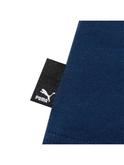 Puma ملابس علوية رياضي للرجال بأكمام قصيرة على شكل صديق، وقميص بياقة دائرية للتدريب واللياقة البدنية والرياضة اليومية 630353-15