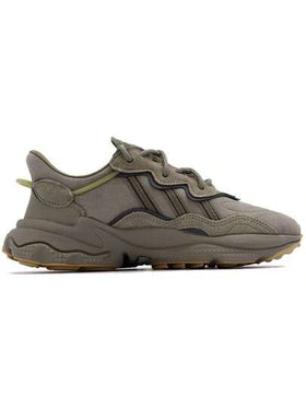 Adidas حذاء OZWEEGO Clover للرجال والنساء بتصميم شبكي عتيق، حذاء رياضي كاجوال منخفض الارتفاع EE6461