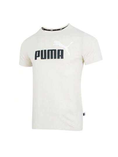Puma تي شيرت رجالي بطراز فريند،رياضي قصير الأكمام، فضفاض، قابل للتنفس، تي شيرت بأكمام قصيرة 847666-87