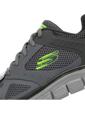 Skechers أحذية رياضية رجالية تنفس من الشبك للجري، حذاء رياضي للجري، حذاء رياضي ضخم، 232398-CHAR