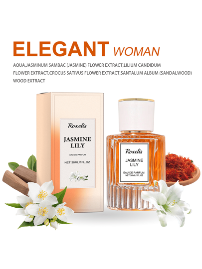زيت عطري 30مل فيرمون نسائي،بروائح الفانيليا والياسمين والخشب والمسك والشوكولاتة،،عطر كريمي لرش الرقبة و الرسغ والأذن الخلفية،عطر طبيعي نقي وأنيق يبعث على الأناقة والجاذبية الجنسية الأنيسيكس