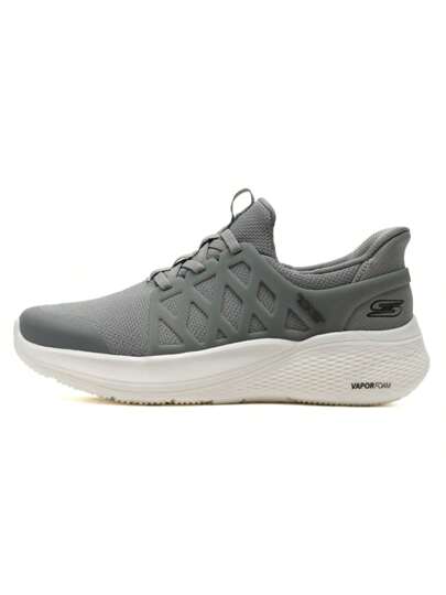 Skechers أحذية رياضية كاجوال عالية التحمل للرجال لون رمادي 118308
