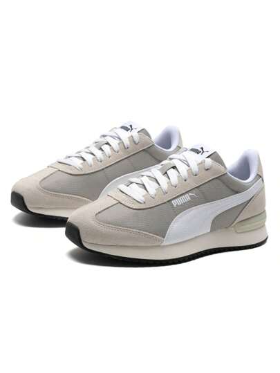 Puma أحذية رجالية ونسائية، أحذية للأزواج، أحذية جري للأزواج، أحذية كاجوال من سلسلة R78، أحذية رياضية خفيفة الوزن ومريحة
