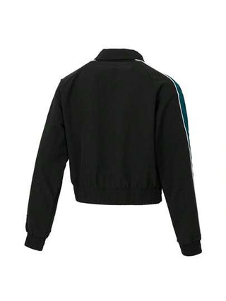 Puma جاكيت كاجوال من نوع T7 بقصة فضفاضة للنساء بأسلوب باريسي مبطن (629113-01)