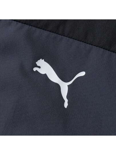 Puma شبكة مبطنة سترة واقية سترة المرأة المنسوجة مقنعين سترة ملابس رياضية كاجوال ألوان متباينة اصطف شبكة مبطنة سترة 684108-01