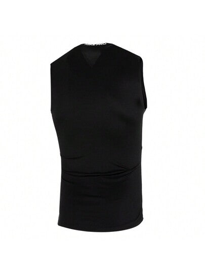 Nike تي شيرت رجالي رياضي M NP DF TOP SL TIGHT مريح بدون أكمام للتدريب واللياقة البدنية وكرة السلة FB7915-010