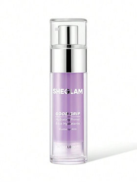 SHEGLAM برايمر مرطب Good Grip-Blueberry + Aha Oil Control Moisturizing Blueberry Primer Gel ينعم الخطوط الدقيقة ويمنع ظهورها، برايمر للوجه خالٍ من الزيوت والسيليكون علامة تجارية جمال مكياج ميكب مستحضرات تجميل للنساء الفتيات مثالي لفصل الشتاء الربيع مثا...