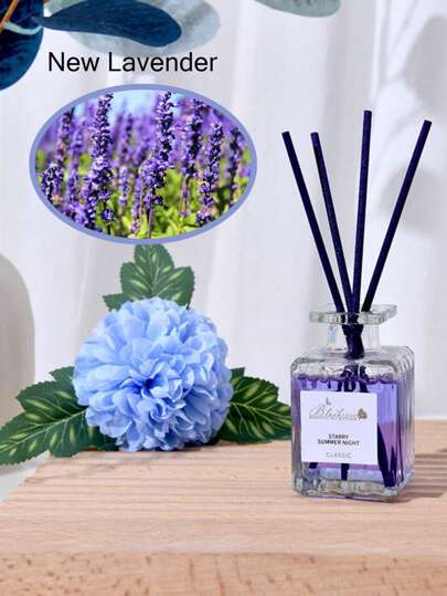 1 قطعة عطر أرومابيرابي رومانسي، 1.69 أونصة زيت أساسي من خوص، على شكل عصا عشوائية الكمية/اللون، اشمئزاز خشب العود وخوخ وخشب عنبر، مُعطّر الهواء المنزل والمكتب، مبخرة القصب، زينة الزيوت الأساسية المعطرة، هدية أروما تيرابي لصديقتك، سيتم شحن نوعين من الملصقات