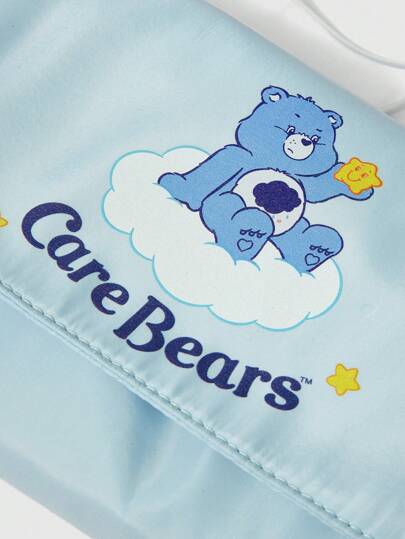 ROMWE X Care Bears حقيبة مستحضرات تجميل قابلة للإزالة والنقل