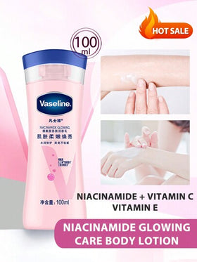 Vaseline غسول الجسم المرطب المكثف والمضيء لعلاج البشرة الجافة 100مل | يشفي ويضئ البشرة | غير لزج
