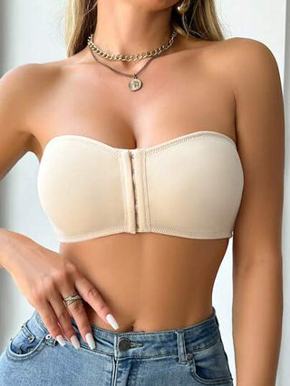 حمالة صدر للنساء بغلق أمامي وكؤوس محشوة