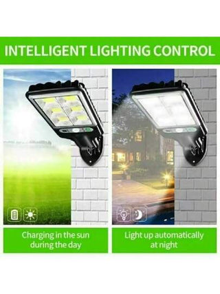 1 قطعة ضوء جداري شمسي 1200 مللي أمبير ساعة 108 وحدة LED برايت جدًا، بجهاز استشعار للحركة، ضوء فيضاني جداري شمسي للخارج، 3 أوضاع سطوع، جهاز تحكم عن بعد، مصنوع من مادة ABS قوية، مقاوم للماء للخارج، نطاق إضاءة واسع، مناسب للتركيب عند الباب الأمامي والحديقة و