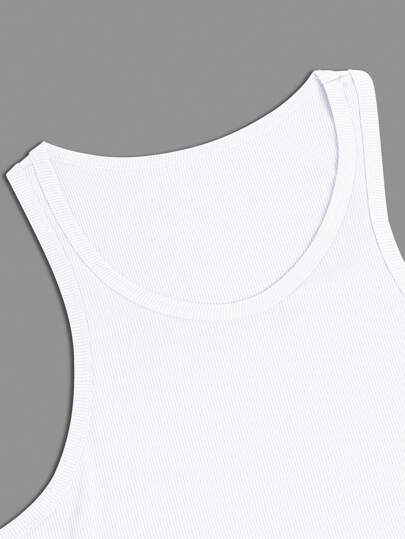 Manfinity Sport Corelite ملابس علوية أكمام رجالي كاجوال أساسي لون سادة بياقة مستديرة ملابس رياضية لتمارين اللياقة البدنية ملابس علوية خزان - مجموعة قمصان بيسيك - ملابس علوية كرة السلة هوديز بطراز صديق