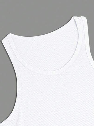 Manfinity Sport Corelite ملابس علوية أكمام رجالي كاجوال أساسي لون سادة بياقة مستديرة ملابس رياضية لتمارين اللياقة البدنية ملابس علوية خزان - مجموعة قمصان بيسيك - ملابس علوية كرة السلة هوديز بطراز صديق