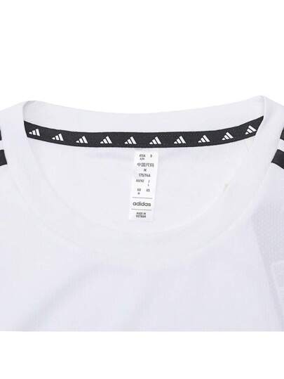 Adidas قميص كريو بأكمام قصيرة TR-ES BASE 3S للرجال ، TIB8151