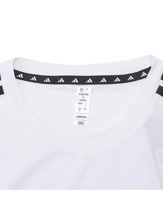 Adidas قميص كريو بأكمام قصيرة TR-ES BASE 3S للرجال ، TIB8151