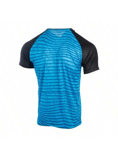 Under Armour تي شيرت كرة قدم رياضي قصير الأكمام 2024 ذو طراز صديق للرجال ذو طراز رجالي جديد للياقة البدنية التدريب