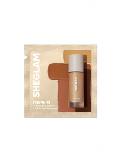 SHEGLAM عينة كريم أساس مرطب من Skinfinite-ديكور من الكتان لعيد الحب هدية حب شتاء مكياج حفلة شاطئ سفر عطلة تخييم في الهواء الطلق هدية وردة فتاة الموضة رأس السنة مستحضرات تجميل تنكرية أفضل رحلة مهرجانات لون فاخر سحر الحرم الجامعي المدرسة أجواء Cny علامة تجا