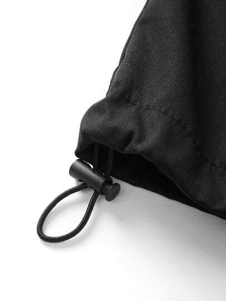Manfinity Homme معطف هودي مطبوع عليه حرف للرجال، جاكيت كاجوال، جاكيت هودي أسود طباعي طويل الأكمام مقاوم للماء للخروج في الخريف، هدية للأصدقاء والزوج والحبيب