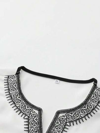 ملابس رجالي البشت المطرز المغربي العربي الجديد لعام 2025