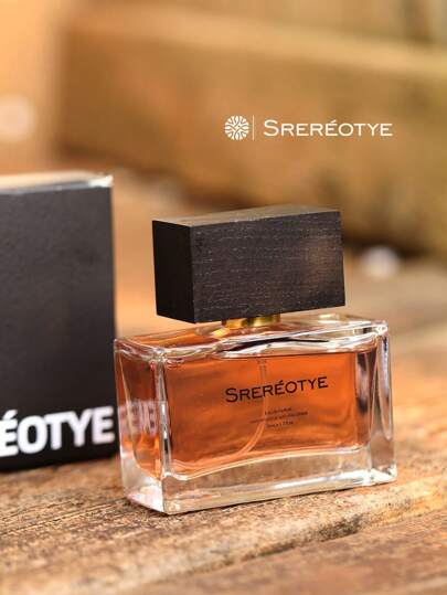SREREOTYE عطر 50مل بنكهة الخشب الحاد ذو عطر دائم، رذاذ الجسم هدية بعلبة عطر، نابض بالحماس لفعل شيء ما