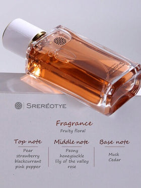 SREREOTYE عطر زهري SRERÉOTYE، 55 مل، رائحة زهرية فاكهية، طويلة الأمد، رذاذ للجسم، تغليف صندوق هدايا، عطر ناضج، رائحة زهرية قوية، مناسب لمناسبات متعددة