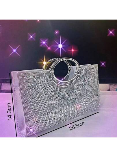 حقيبة دلو صغيرة ذات تصميم رباط، خفيفة الوزن، كاجوال للعمل، مزينة بالراين ستون، حقيبة شفافة عصرية مزينة باللؤلؤ، حقيبة سهرة أنيقة بتصميم فاخر ورشيق، مناسبة للحفلات والنساء والعرائس، مثالية للحفلات والعشاء وحفلات عيد الميلاد