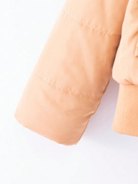 SHEIN معطف مبطن ذو ياقة دبدوب، أكمام طويلة، مبطن ودافئ، أنيق، مناسب للسفر والمدرسة والمناسبات، مقاس من 4 إلى 7 سنوات للبنات
