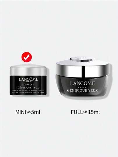 Lancôme كريم عيون نشط للشباب وللإشراقة - لدوائر العين السوداء والخطوط الدقيقة 0.16 أونصة سائلة / 5 مل حجم صغير