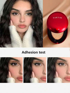 TIRTIR كريم أساس بخدة هواء مثبت دائم مرطب غير زيتي للمكياج لون 21 أبيض عاجي 18 جم