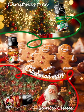 EMBRACEX. زيت أساسي بعطر الخبز الأسمر 10مل، زيت أساسي لعيد الميلاد، مناسب لصناعة شموع عيد الميلاد، عطر المنزل، ديكورات عيد الميلاد، هدايا عيد الميلاد، خلق أجواء عيد الميلاد، إزالة الروائح الكريهة، تخفيف التوتر، معطر هواء السيارة، عطر دائم
