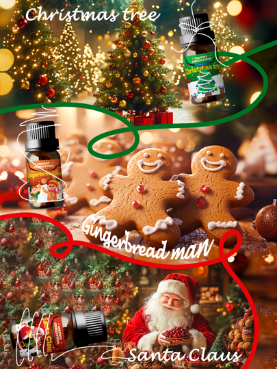 EMBRACEX. زيت أساسي بعطر الخبز الأسمر 10مل، زيت أساسي لعيد الميلاد، مناسب لصناعة شموع عيد الميلاد، عطر المنزل، ديكورات عيد الميلاد، هدايا عيد الميلاد، خلق أجواء عيد الميلاد، إزالة الروائح الكريهة، تخفيف التوتر، معطر هواء السيارة، عطر دائم