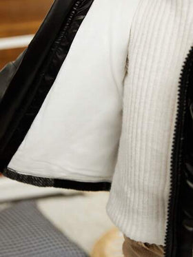 SHEIN معطف واق للبنين الرضع+ 2 سنة مبطن بالخيوط الحرارية مع غطاء، مفرود وسميك ودافئ للبرد الخارجي في درجات الحرارة من 0 إلى 10 درجة مئوية خلال فصل الشتاء