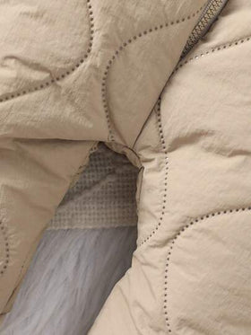 SHEIN قطعة واحدة بذلة أطفال ذكور ذات قبعة بلون أحادي، ناعمة ومريحة، بطراز كاجوال مناسبة للخريف/الشتاء، للخارج، اليومي، العطلات، المنزل