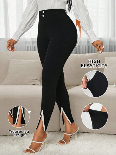 SHEIN Lady سروال ضيق للنساء ، ملابس للنساء الطويلات ، بدلات مهرجان مشتركة للصيف ، ملابس صيفية ، بدلات مهرجان الجرعة ، فساتين طويلة للنساء ، فستان حفل الزفاف ، فساتين صيفية للنساء