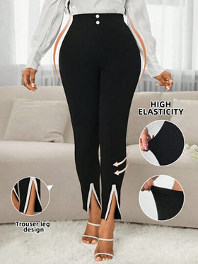 SHEIN Lady سروال ضيق للنساء ، ملابس للنساء الطويلات ، بدلات مهرجان مشتركة للصيف ، ملابس صيفية ، بدلات مهرجان الجرعة ، فساتين طويلة للنساء ، فستان حفل الزفاف ، فساتين صيفية للنساء