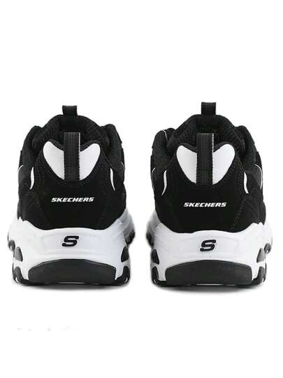 Skechers أحذية رياضية مريحة للرجال، سلسلة D'LITES أحذية كاجوال للاستخدام اليومي والخارجي والسفر، بتصميم الباندا، 52675-BLK