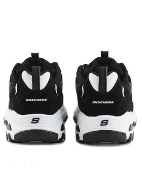 Skechers أحذية رياضية مريحة للرجال، سلسلة D'LITES أحذية كاجوال للاستخدام اليومي والخارجي والسفر، بتصميم الباندا، 52675-BLK