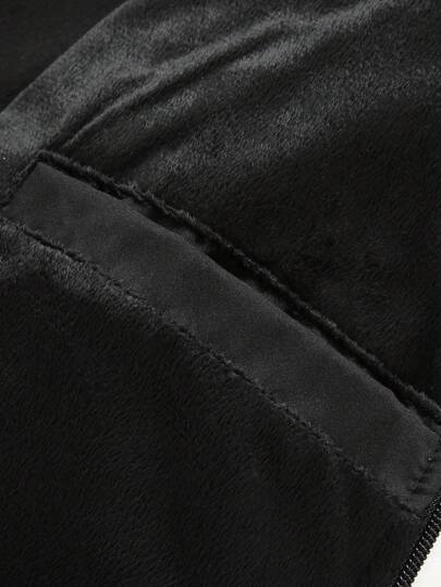 Manfinity Homme جاكيت رجالي ، جاكيت خارجية رياضية غير رسمية ذات جيوب متعددة مبطنة حرارية مع كابوشون، أكمام طويلة بغطاء رأس باللون الأسود ، هدية للأصدقاء والأزواج والأحباء
