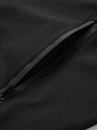 Manfinity Homme جاكيت رجالي ، جاكيت خارجية رياضية غير رسمية ذات جيوب متعددة مبطنة حرارية مع كابوشون، أكمام طويلة بغطاء رأس باللون الأسود ، هدية للأصدقاء والأزواج والأحباء