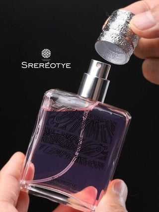 SREREOTYE عطر أحمر حب برائحة زهرية وفاكهية، 50 مل، عطر زهري شرقي، عطر منعش وأنيق، برائحة دائمة، رذاذ للجسم، علبة هدايا للمواعدة