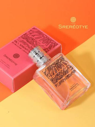 SREREOTYE عطر أحمر حب برائحة زهرية وفاكهية، 50 مل، عطر زهري شرقي، عطر منعش وأنيق، برائحة دائمة، رذاذ للجسم، علبة هدايا للمواعدة