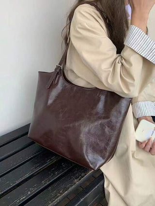 حقيبة تسوق كبيرة السعة للنساء طراز أوروبي وأمريكي كلاسيكي، ملائمة للمناسبات والحفلات والرحلات القصيرة، هدية مثالية