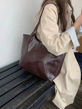 حقيبة تسوق كبيرة السعة للنساء طراز أوروبي وأمريكي كلاسيكي، ملائمة للمناسبات والحفلات والرحلات القصيرة، هدية مثالية