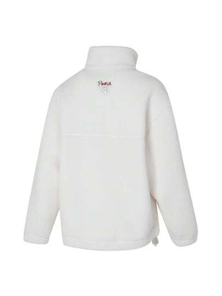 Puma معطف البوب كلاسيكي <<بالشيربا» للنساء، سميك ودافئ، ذو طوق واقف، 625806-65