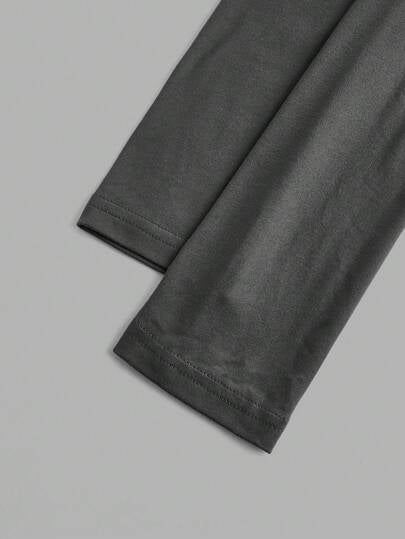 EZwear 3 قطع / مجموعة من طبقات القاعدة للنساء قميص بياقة عالية وأكمام طويلة وجسم ضيق، مناسبة للخريف والشتاء